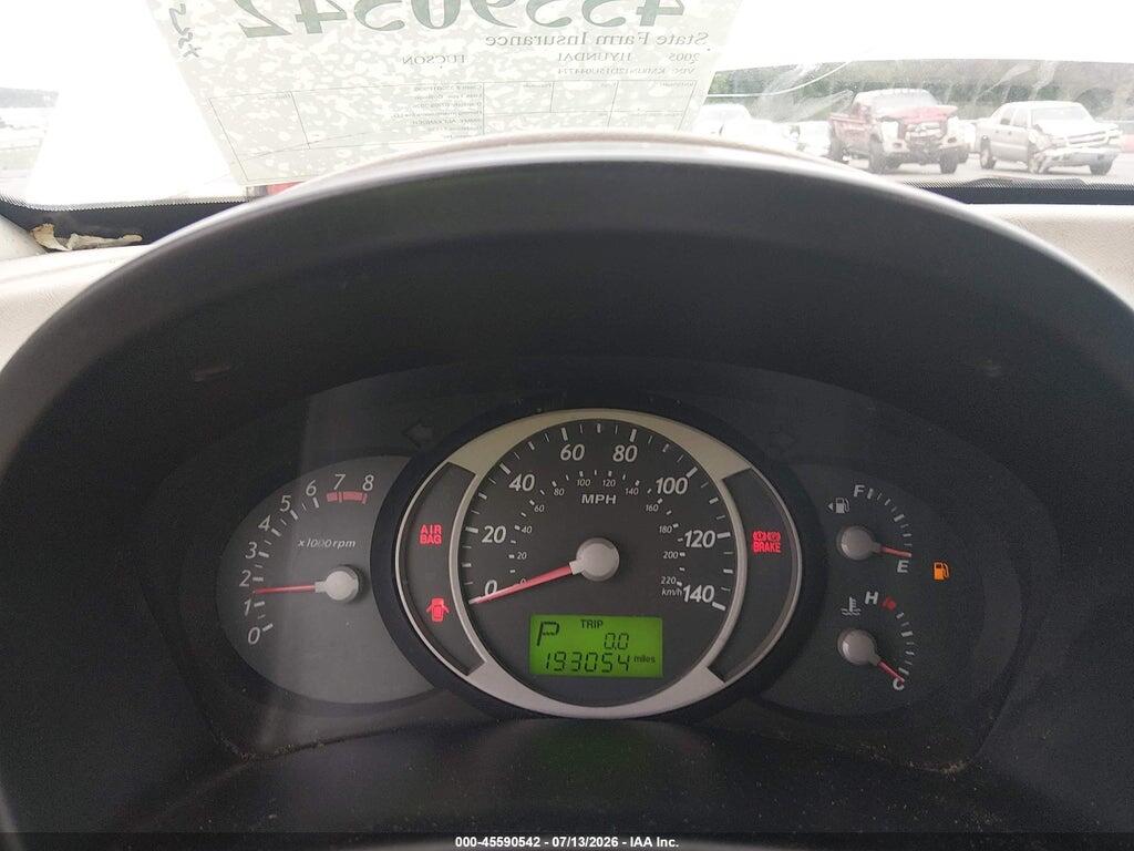 KM8JN12D15U044774 2005 HYUNDAI TUCSON photo no. 7