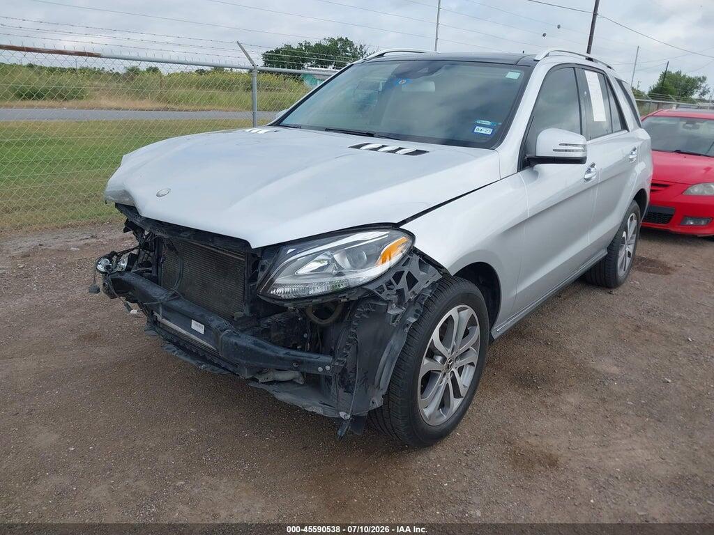 4JGDA5JB6JB171736 2018 MERCEDES-BENZ GLE 350 photo no. 2