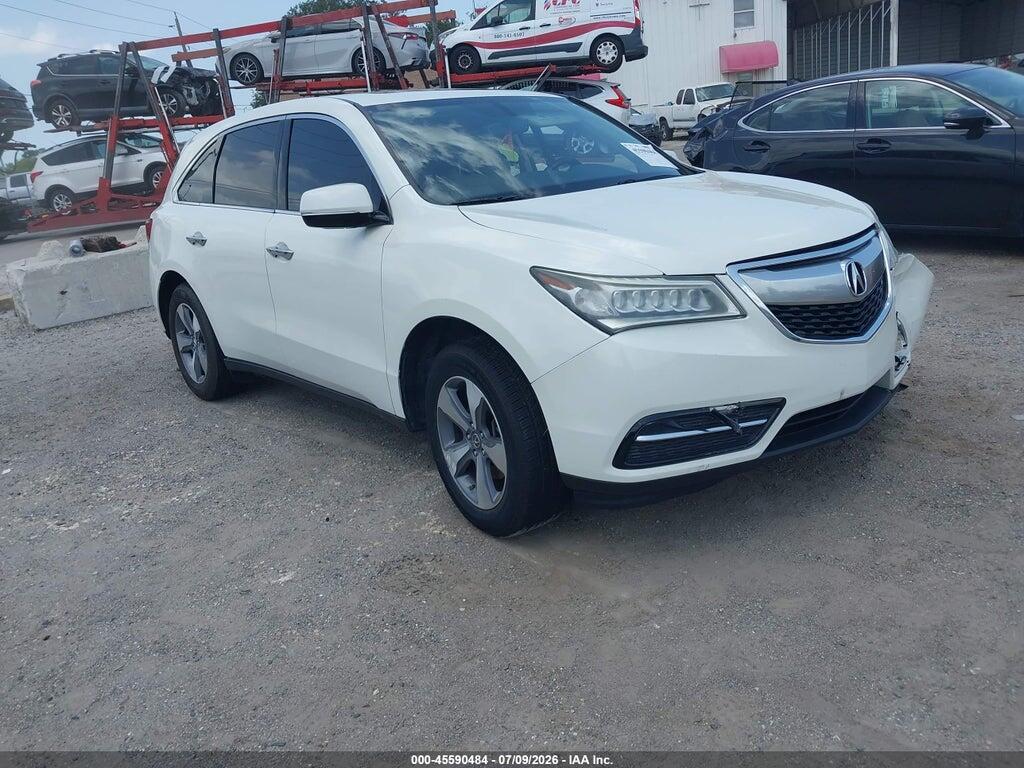 5FRYD3H28GB016200 2016 ACURA MDX photo no. 1
