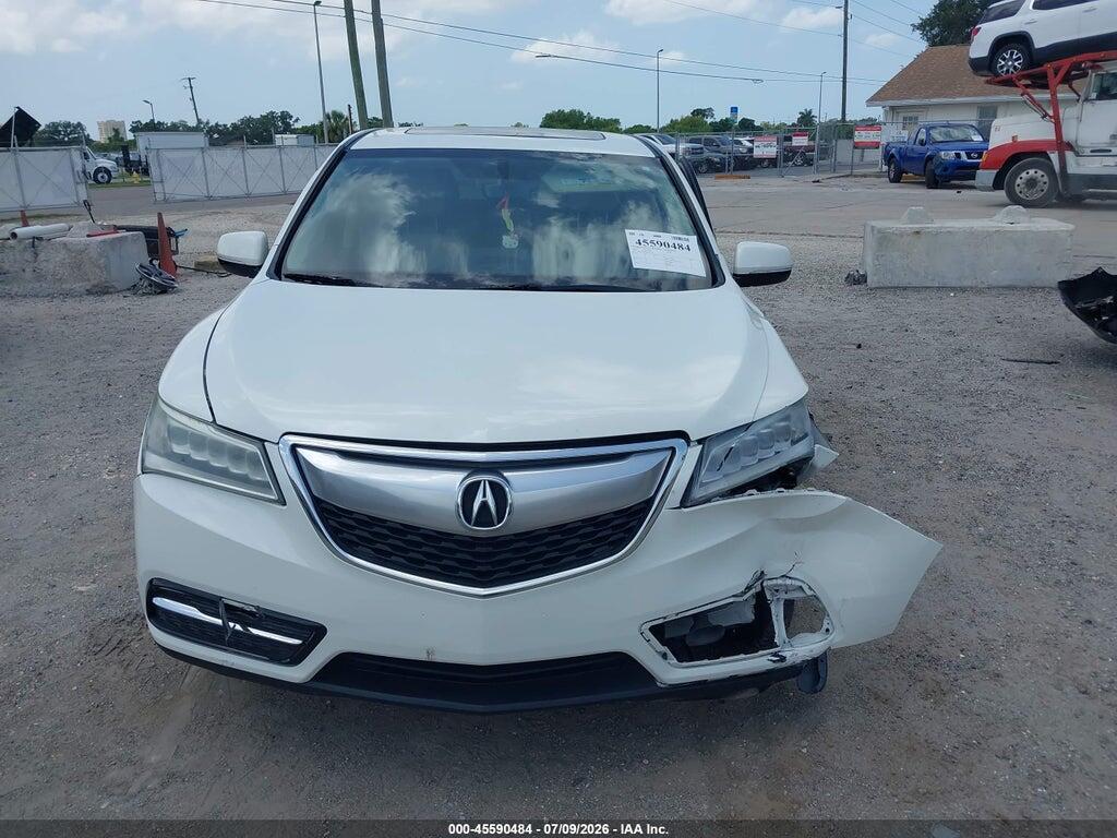 5FRYD3H28GB016200 2016 ACURA MDX photo no. 12