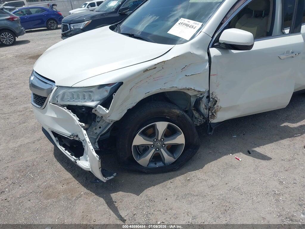 5FRYD3H28GB016200 2016 ACURA MDX photo no. 6