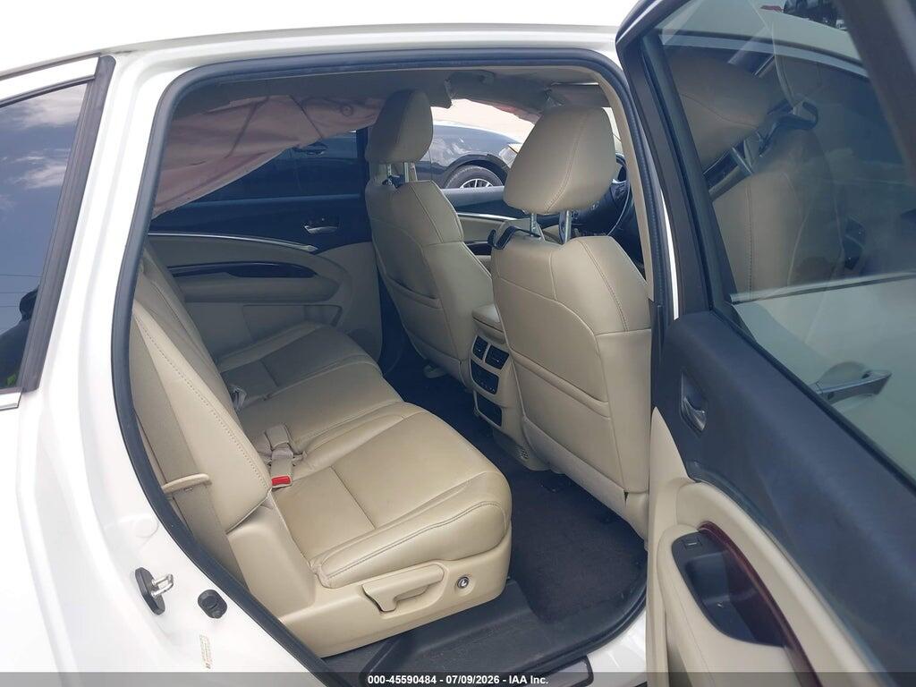 5FRYD3H28GB016200 2016 ACURA MDX photo no. 8