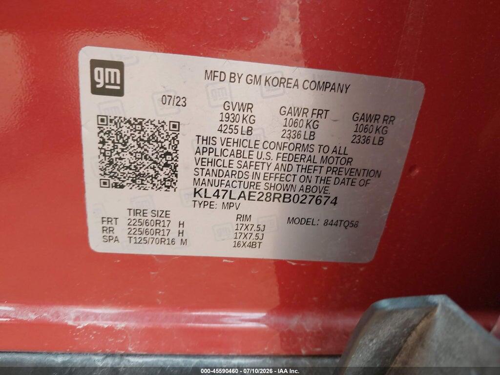 KL47LAE28RB027674 2024 BUICK ENVISTA photo no. 9