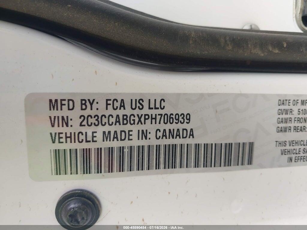2C3CCABGXPH706939 2023 CHRYSLER 300 photo no. 9