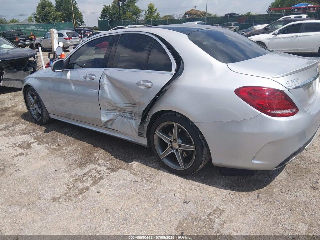 55SWF4KB9GU139147 2016 MERCEDES-BENZ C 300 photo no. 3