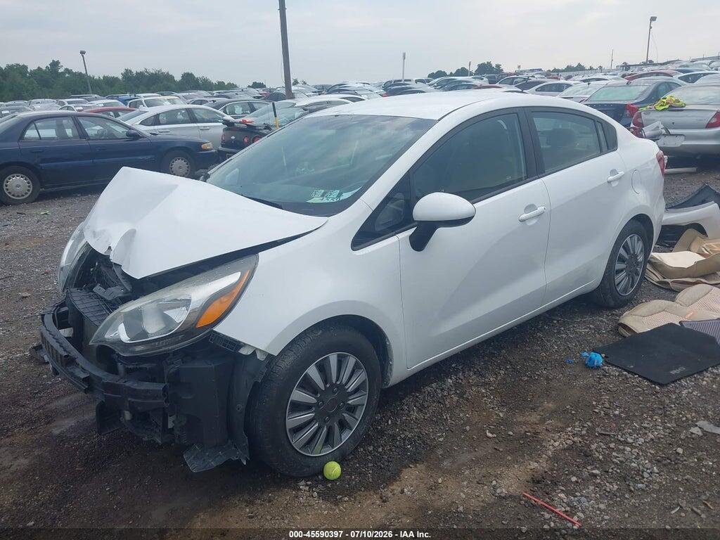 KNADM4A36G6659453 2016 KIA RIO photo no. 2