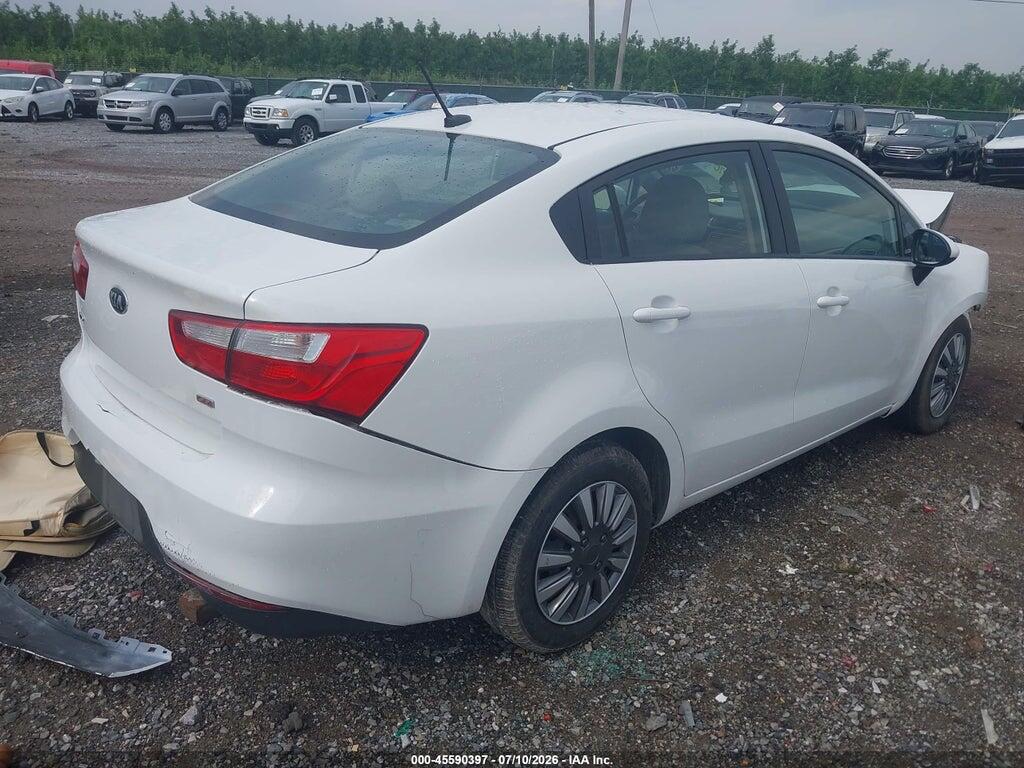 KNADM4A36G6659453 2016 KIA RIO photo no. 4