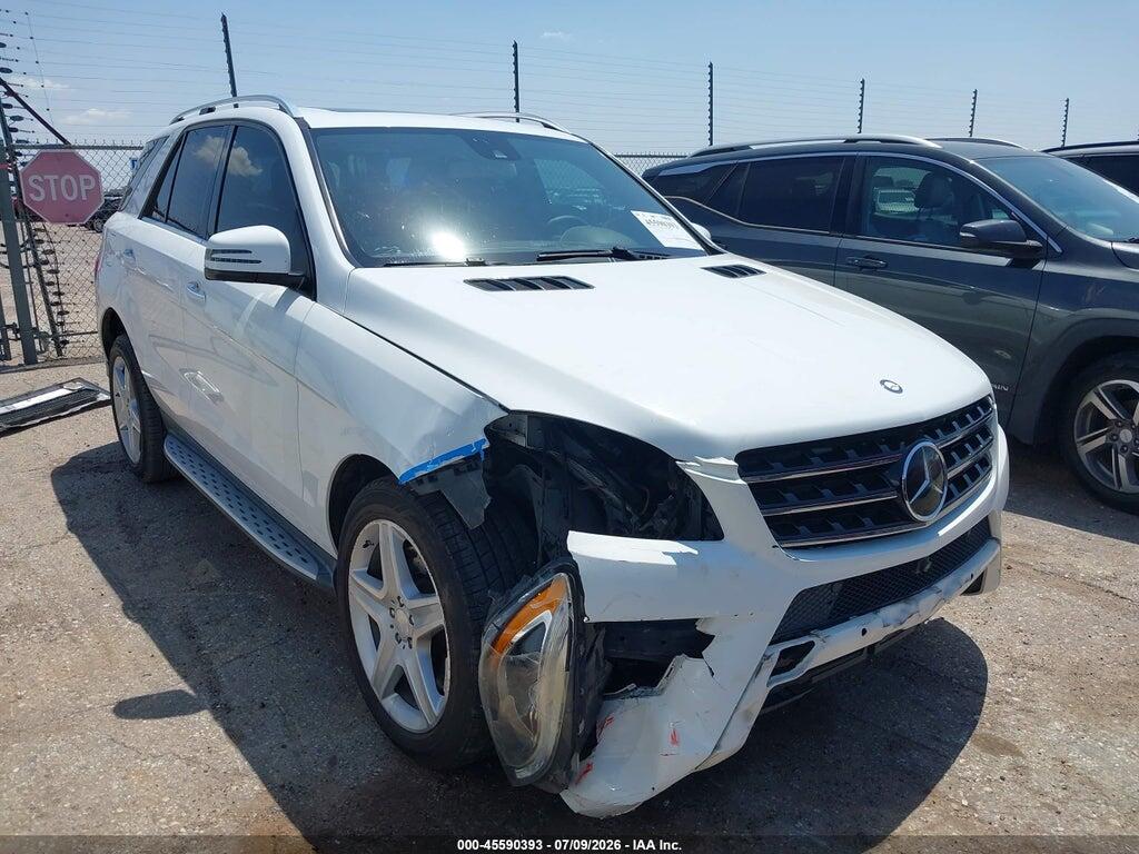 4JGDA7DB9EA394923 2014 MERCEDES-BENZ ML 550 photo no. 1
