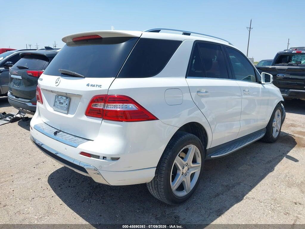 4JGDA7DB9EA394923 2014 MERCEDES-BENZ ML 550 photo no. 4