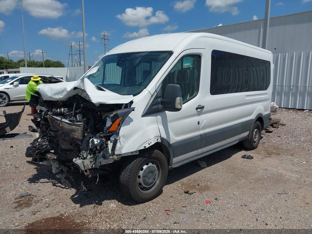 1FBAX2CG6HKA88674 2017 FORD TRANSIT-350 photo no. 2