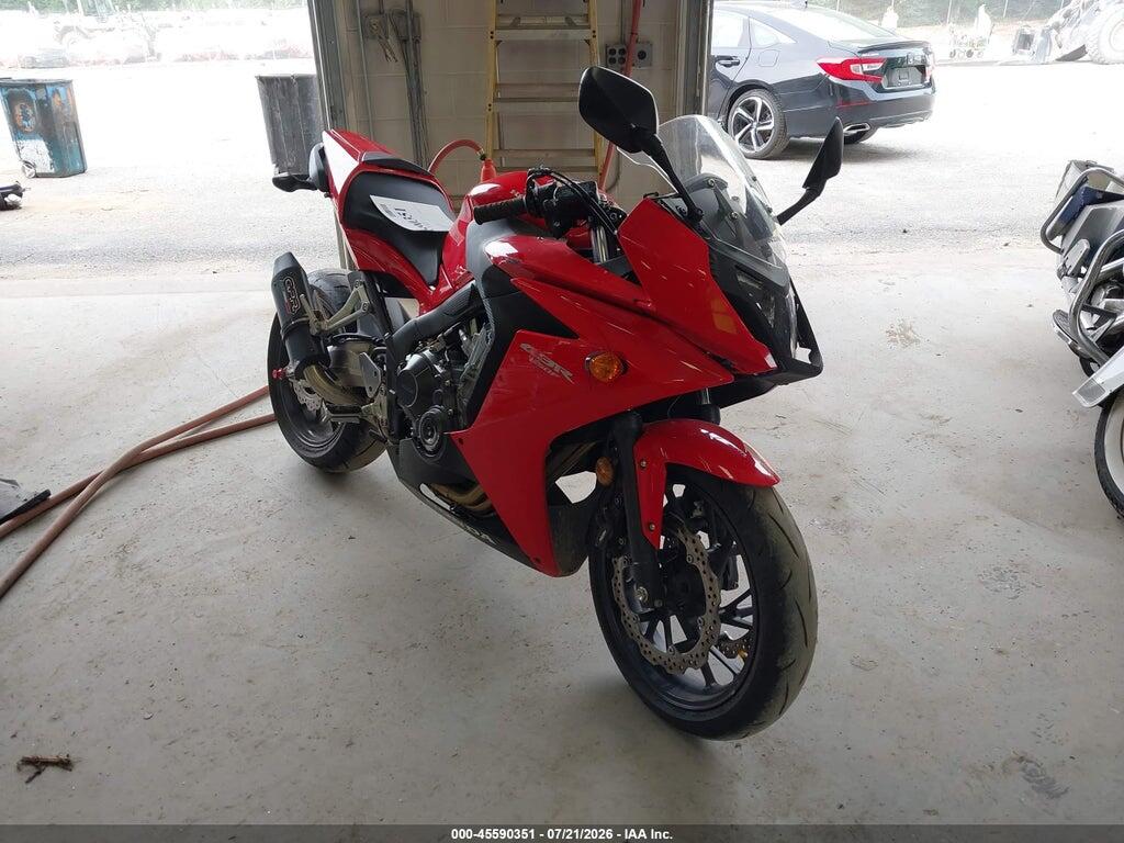 MLHRC7400E5001223 2014 HONDA CBR650 photo no. 1