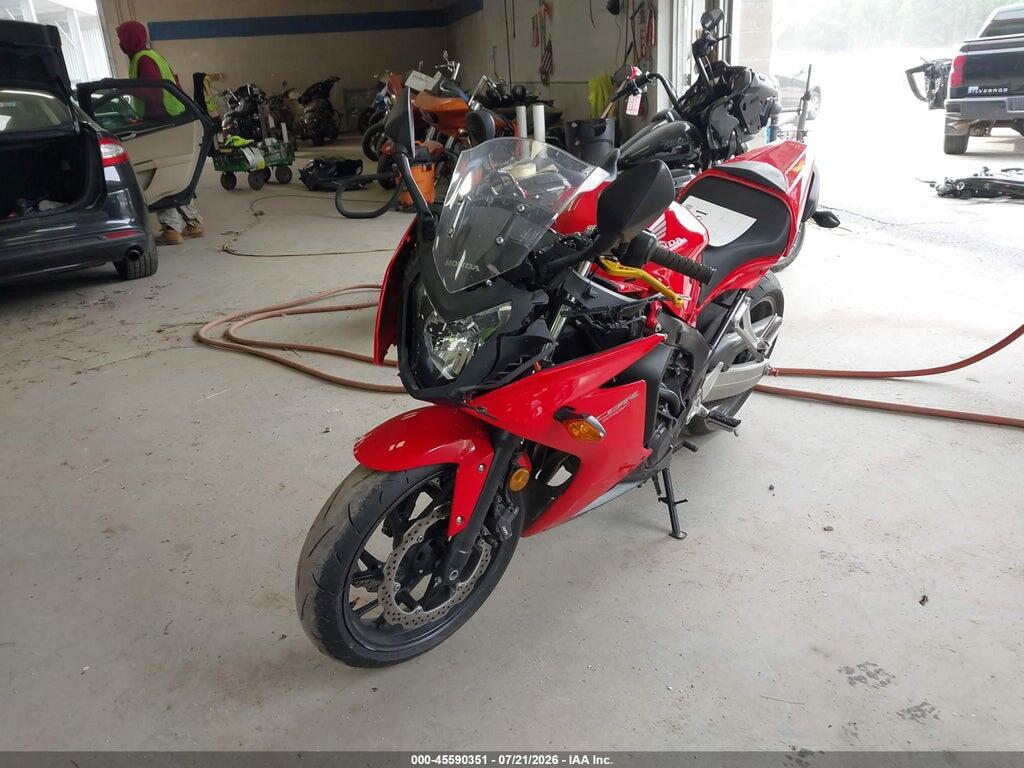 MLHRC7400E5001223 2014 HONDA CBR650 photo no. 2