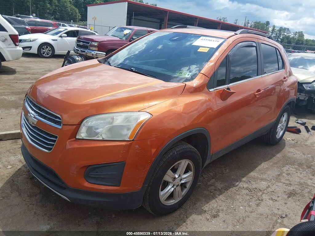 KL7CJLSB8FB119158 2015 CHEVROLET TRAX photo no. 2