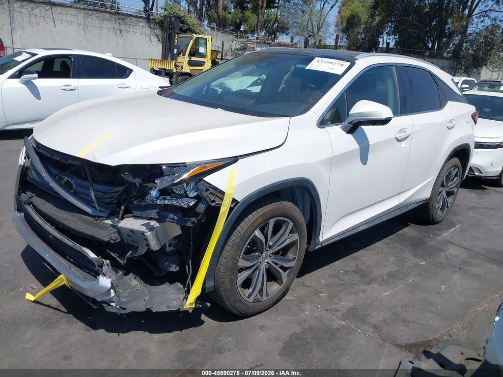 2T2ZZMCA4GC020952 2016 LEXUS RX 350 photo no. 2