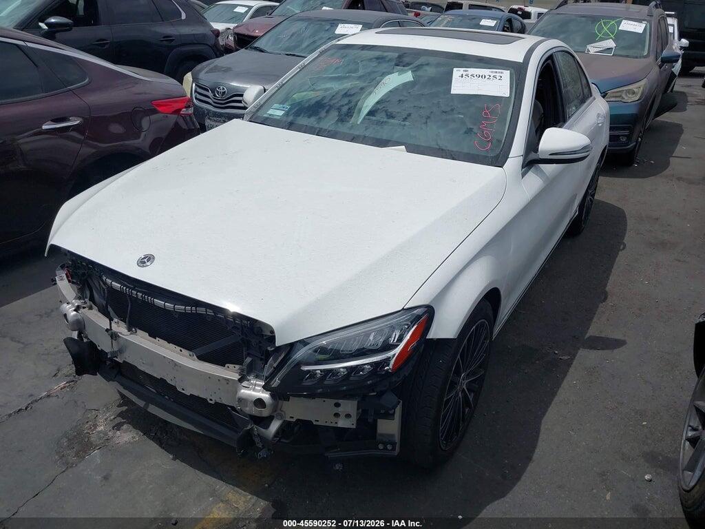55SWF8DB0LU332821 2020 MERCEDES-BENZ C 300 photo no. 2