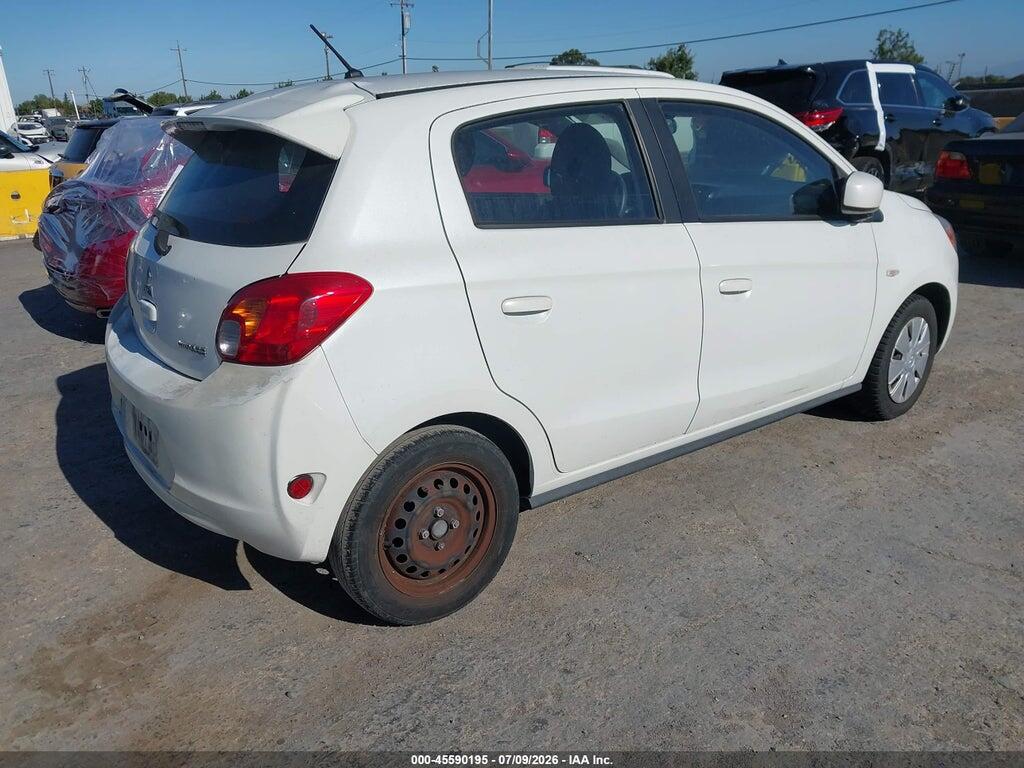ML32A3HJ9FH040529 2015 MITSUBISHI MIRAGE photo no. 4