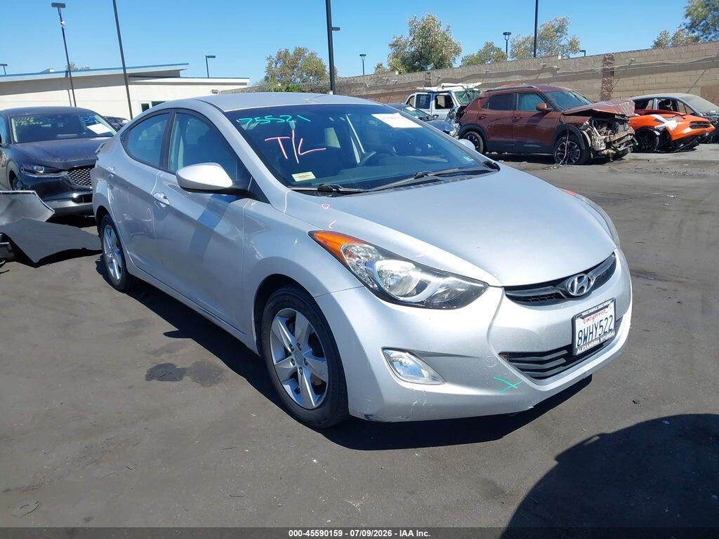 KMHDH4AE4CU330163 2012 HYUNDAI ELANTRA photo no. 1