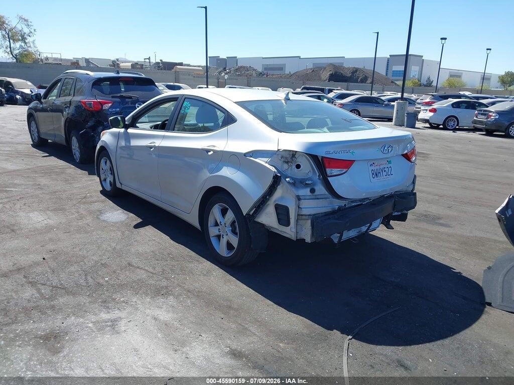 KMHDH4AE4CU330163 2012 HYUNDAI ELANTRA photo no. 3