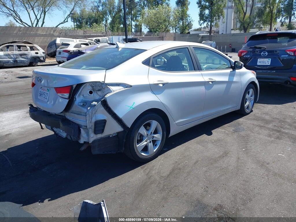 KMHDH4AE4CU330163 2012 HYUNDAI ELANTRA photo no. 4