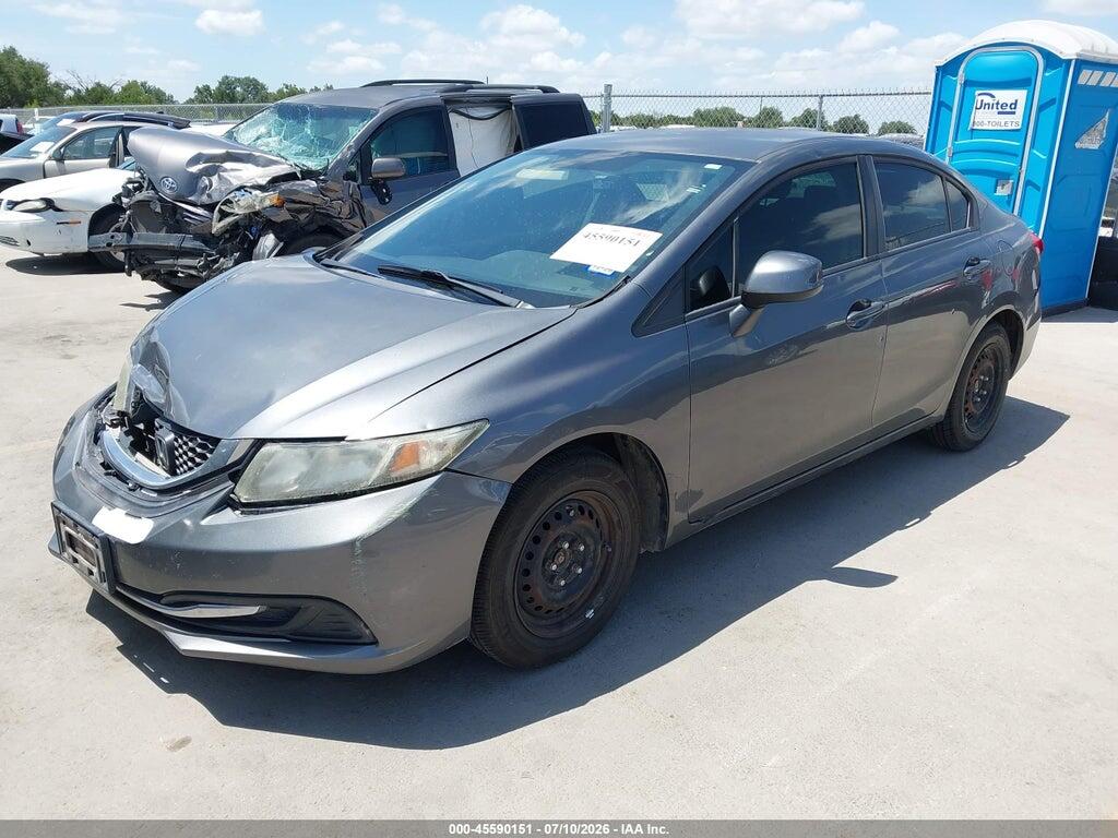 19XFB2F59DE293364 2013 HONDA CIVIC photo no. 2
