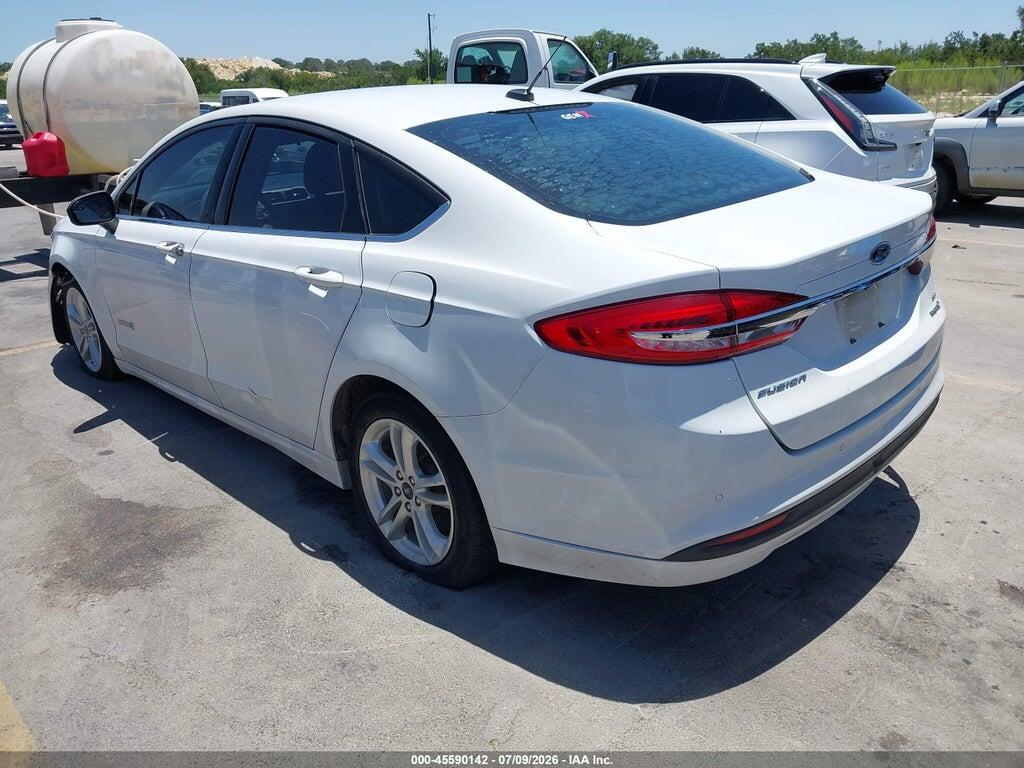 3FA6P0LU6JR274413 2018 FORD FUSION HYBRID photo no. 3