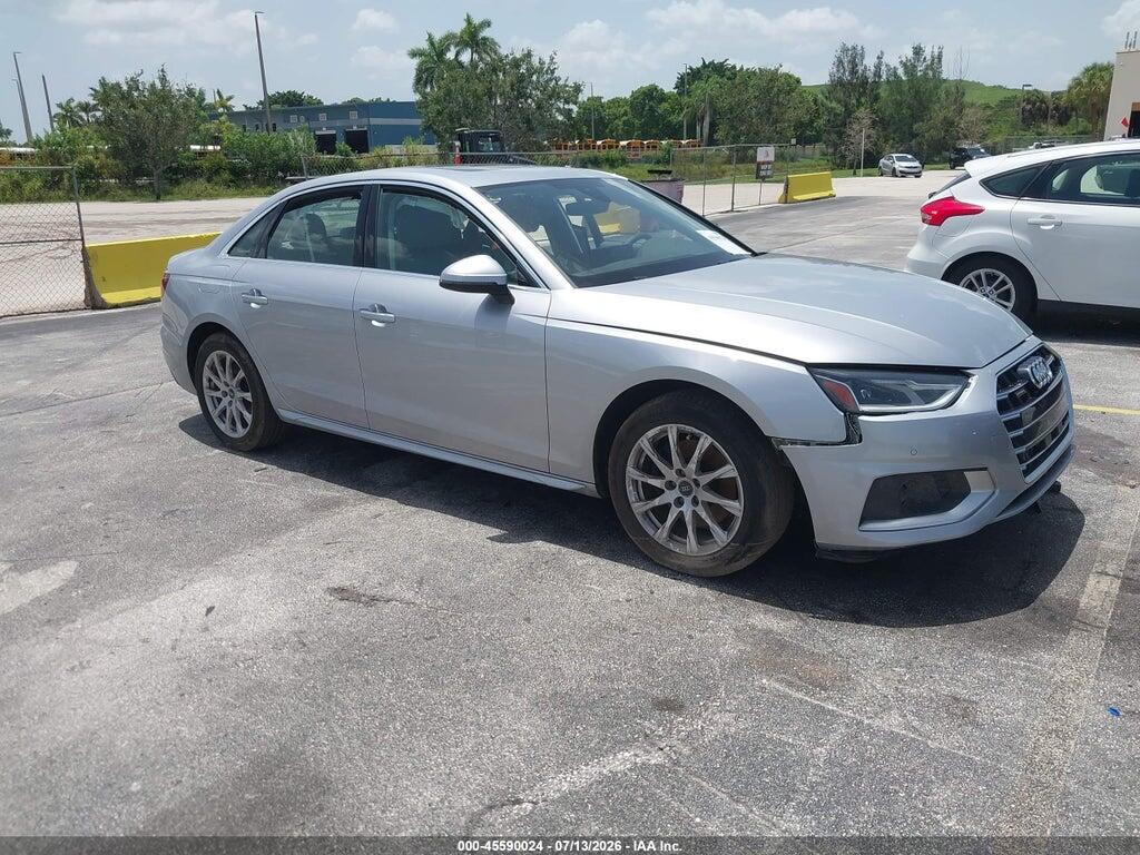 WAUABAF41MA077665 2021 AUDI A4 photo no. 1