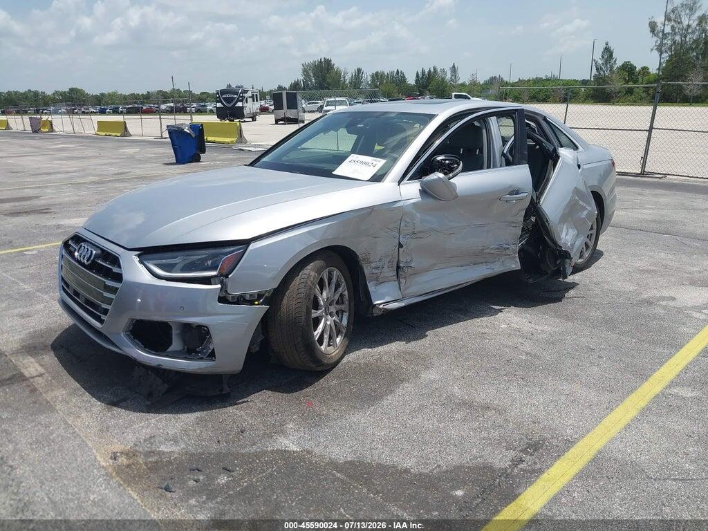 WAUABAF41MA077665 2021 AUDI A4 photo no. 2