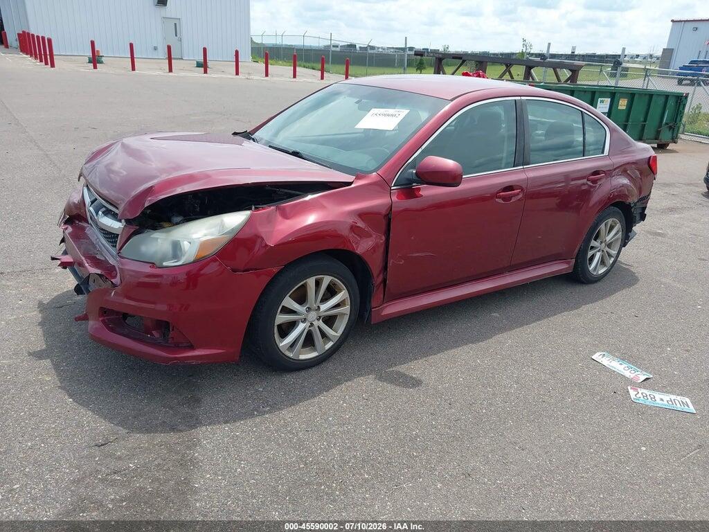 4S3BMBC62D3027388 2013 SUBARU LEGACY photo no. 2