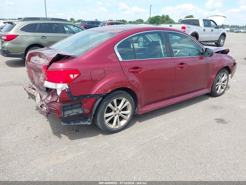 4S3BMBC62D3027388 2013 SUBARU LEGACY photo no. 4