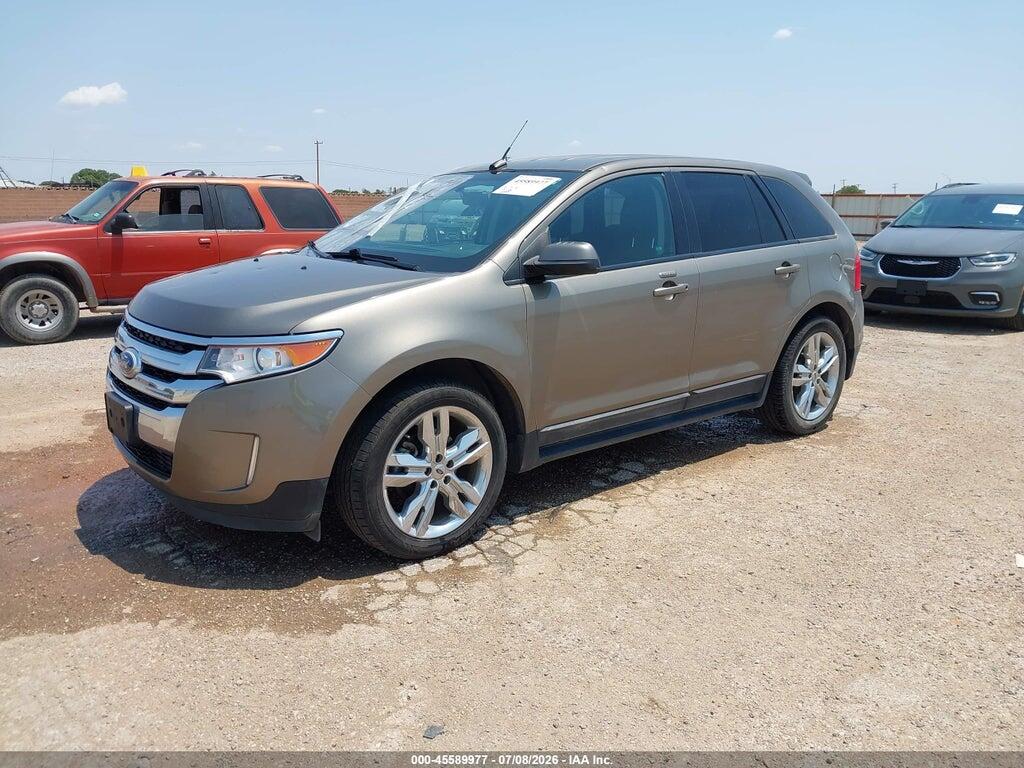 2FMDK3J98EBA65514 2014 FORD EDGE photo no. 2
