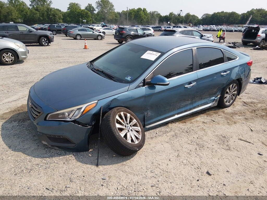 5NPE34AF3GH262499 2016 HYUNDAI SONATA photo no. 2