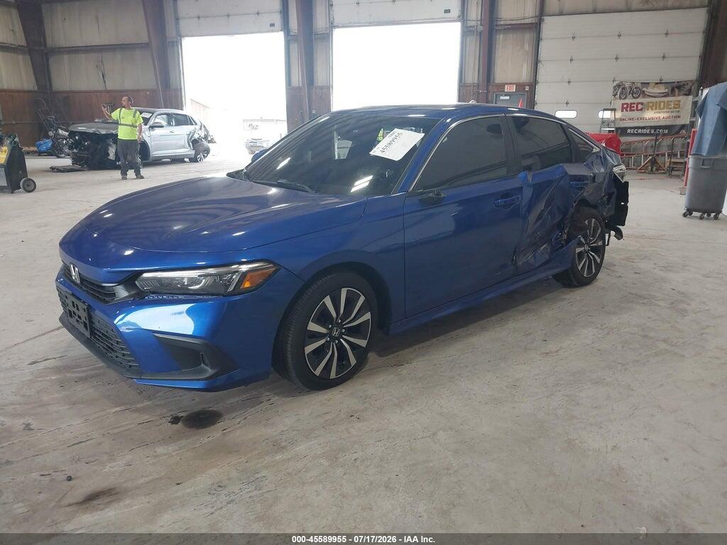 2HGFE1F77NH310365 2022 HONDA CIVIC photo no. 2