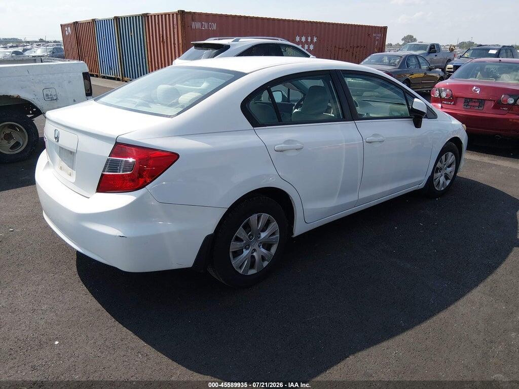 19XFB2F57CE089662 2012 HONDA CIVIC photo no. 4