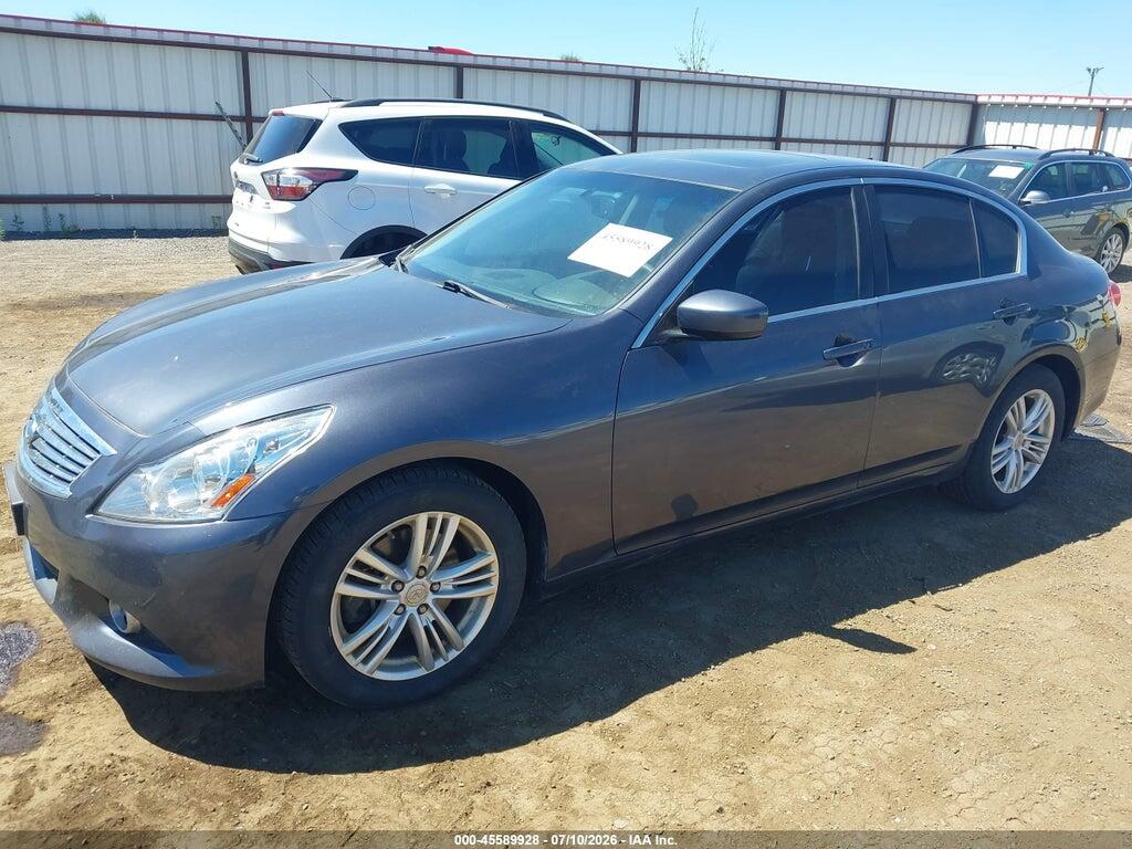 JN1CV6AR2DM753044 2013 INFINITI G37X photo no. 2