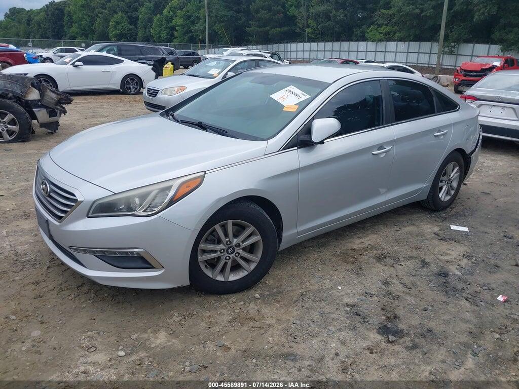5NPE24AF5FH044551 2015 HYUNDAI SONATA photo no. 2