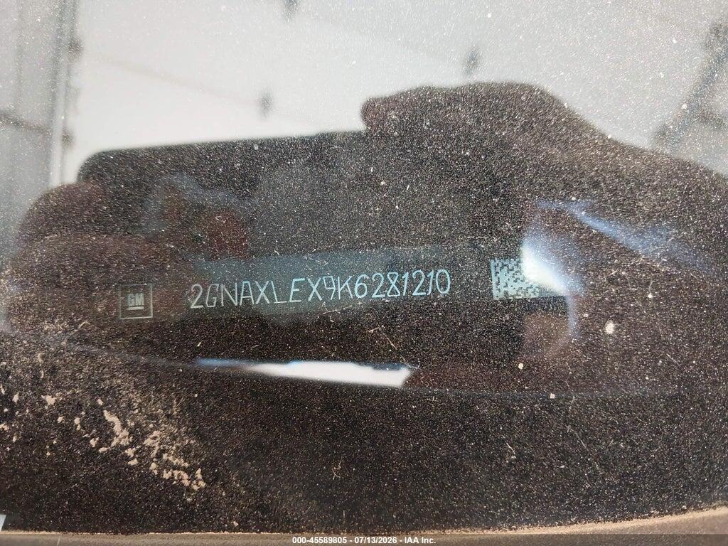 2GNAXLEX9K6281210 2019 CHEVROLET EQUINOX photo no. 9