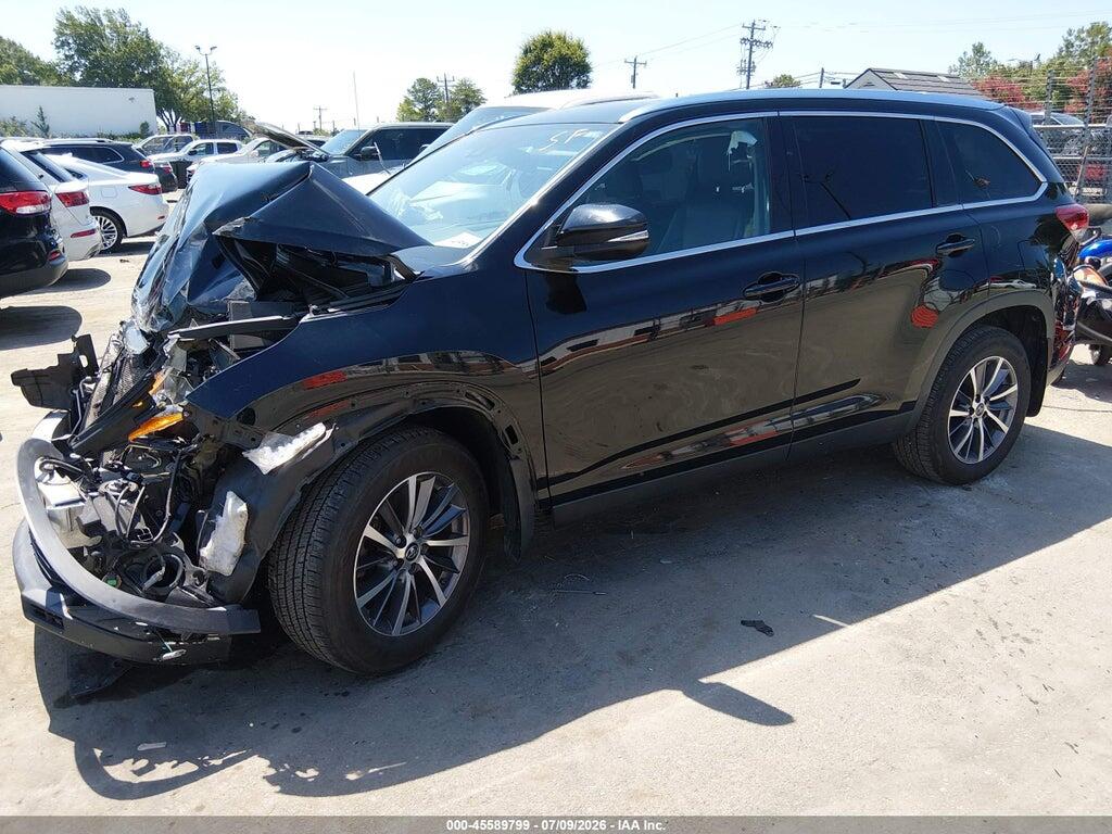 5TDJZRFH7KS587471 2019 TOYOTA HIGHLANDER photo no. 2