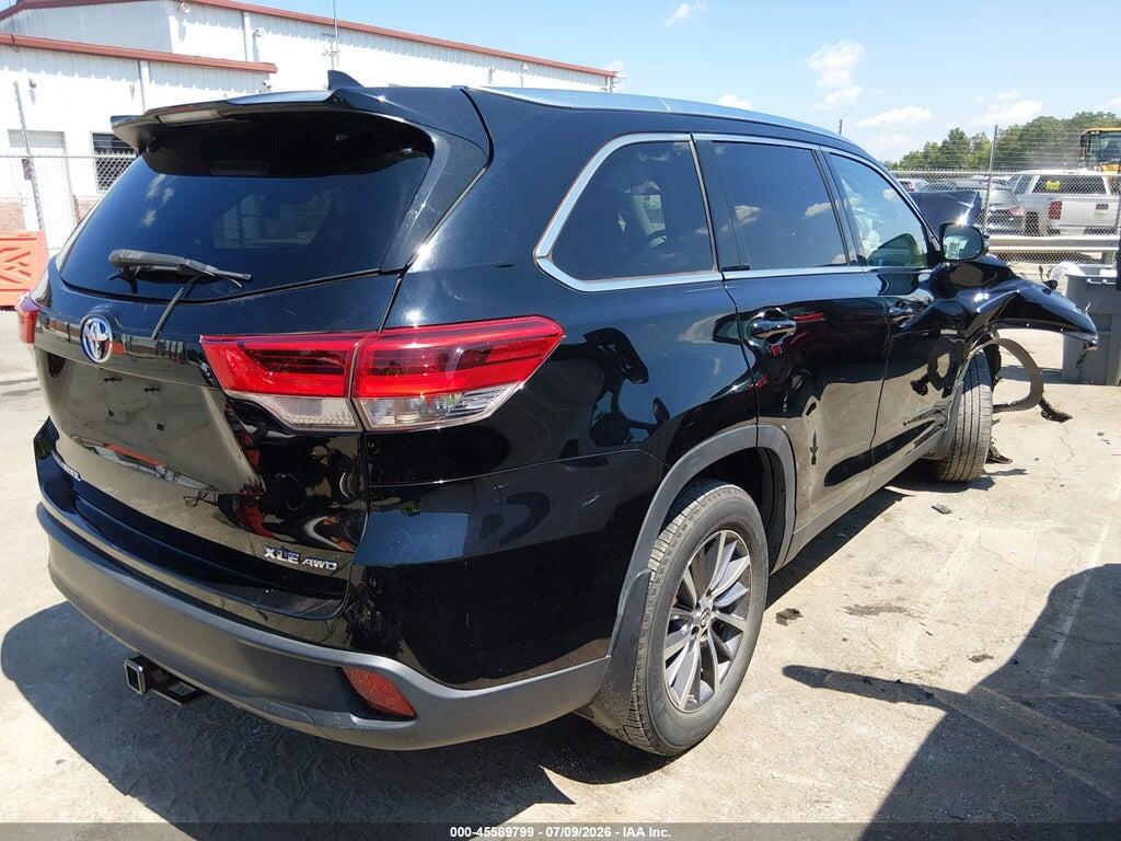 5TDJZRFH7KS587471 2019 TOYOTA HIGHLANDER photo no. 4