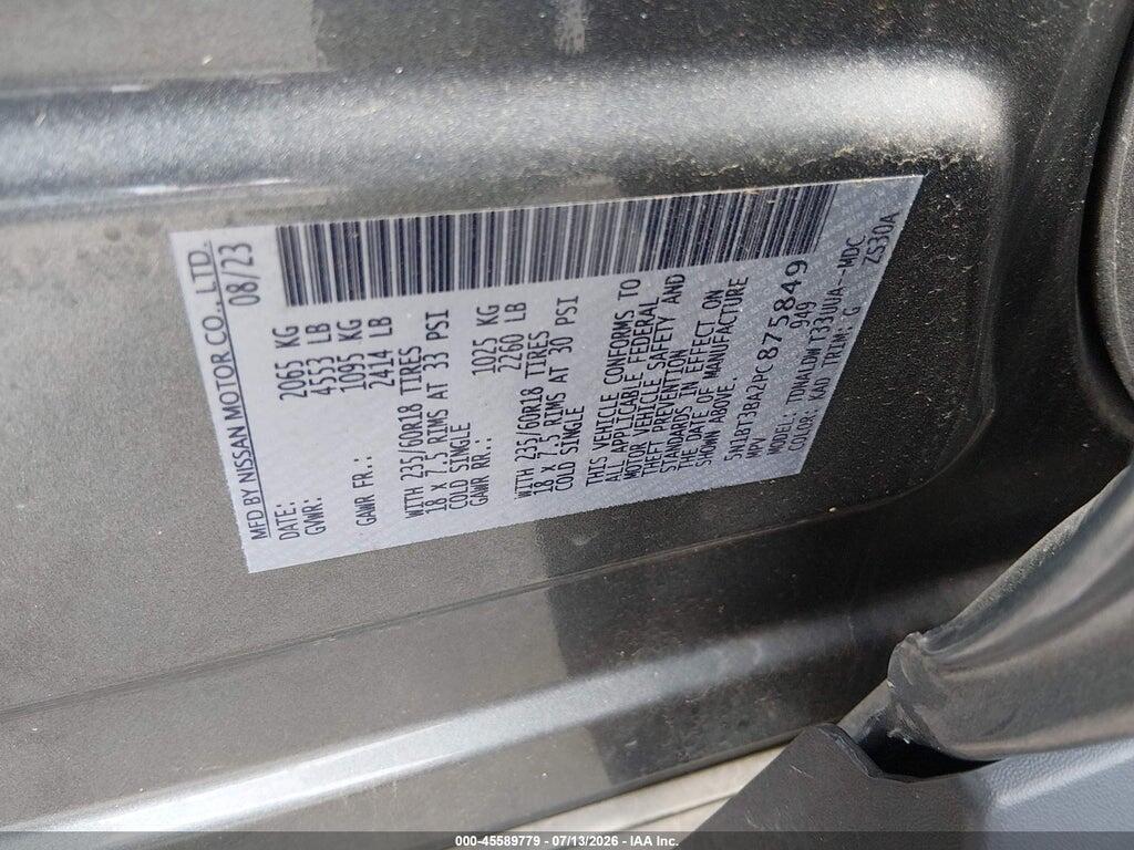 5N1BT3BA2PC875849 2023 NISSAN ROGUE photo no. 9