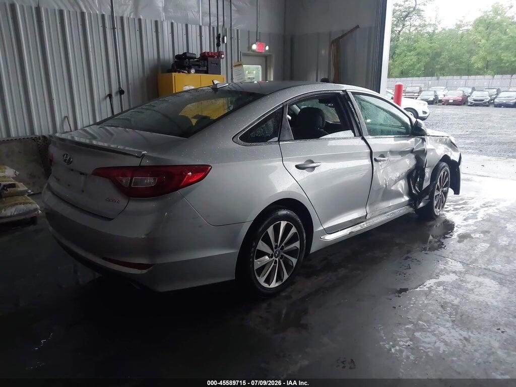 5NPE34AF3FH076704 2015 HYUNDAI SONATA photo no. 4
