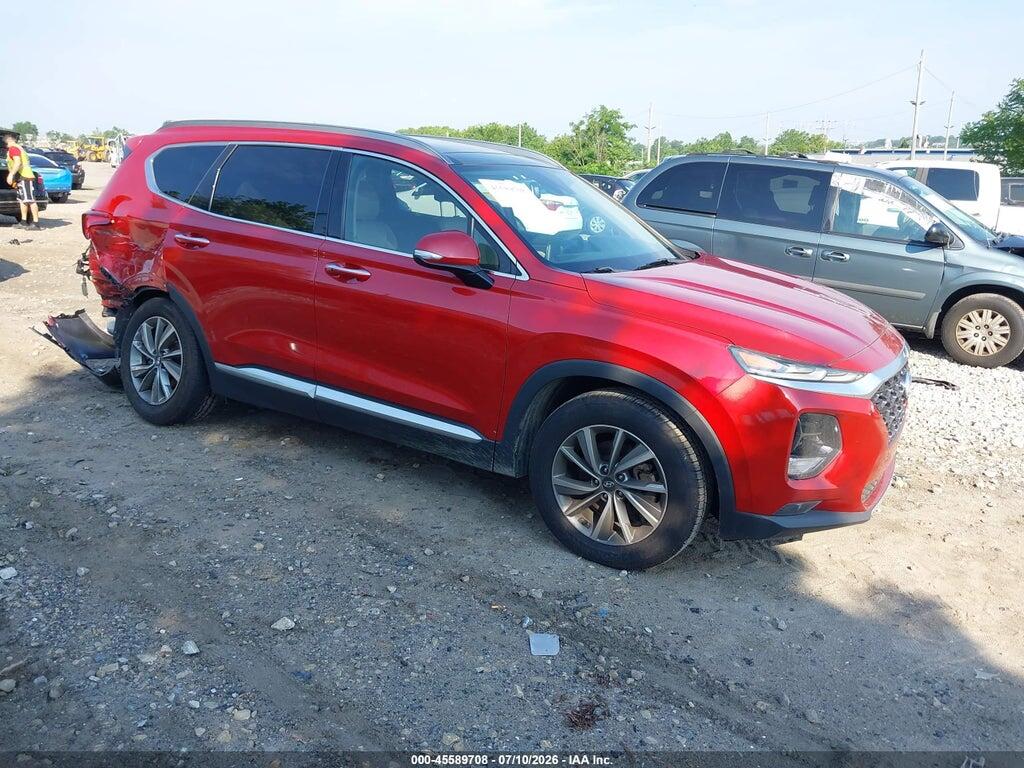 5NMS53ADXKH011829 2019 HYUNDAI SANTA FE photo no. 1