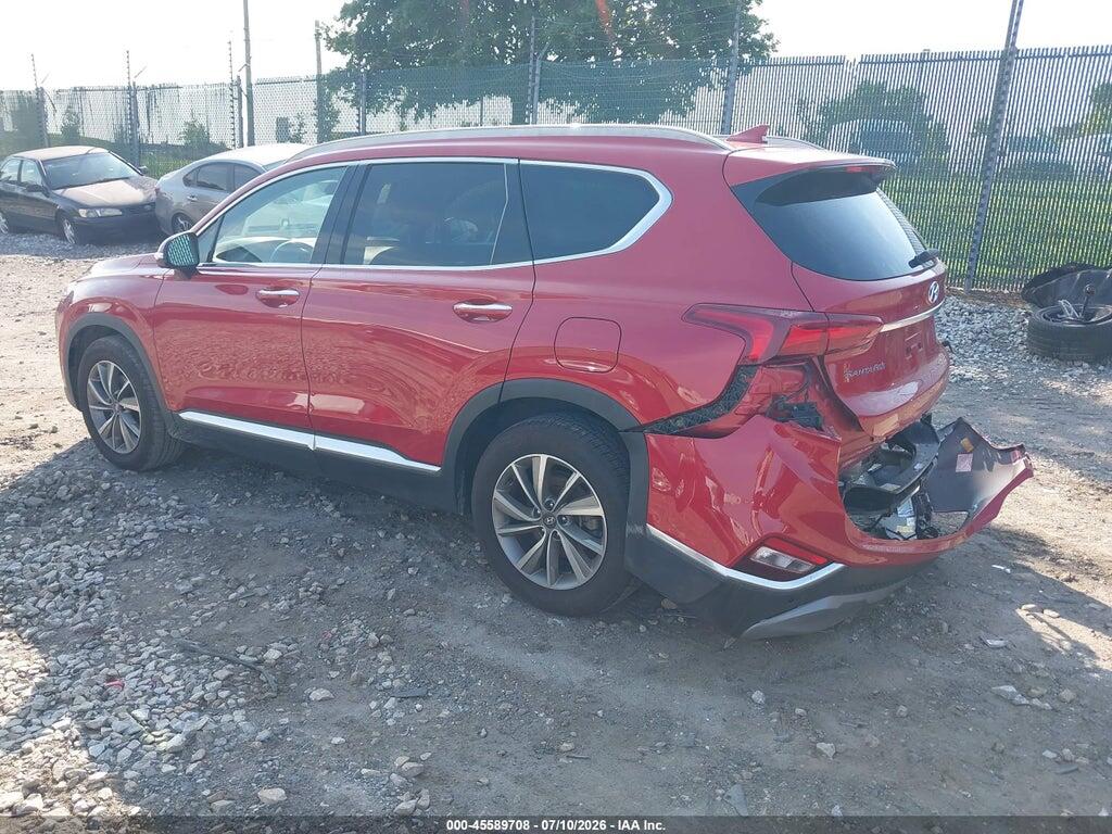 5NMS53ADXKH011829 2019 HYUNDAI SANTA FE photo no. 3