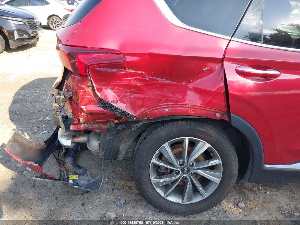 5NMS53ADXKH011829 2019 HYUNDAI SANTA FE photo no. 6