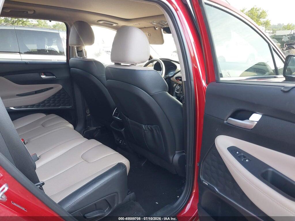 5NMS53ADXKH011829 2019 HYUNDAI SANTA FE photo no. 8
