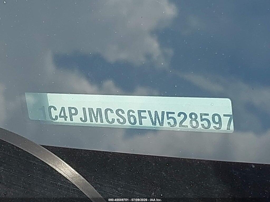 1C4PJMCS6FW528597 2015 JEEP CHEROKEE photo no. 9