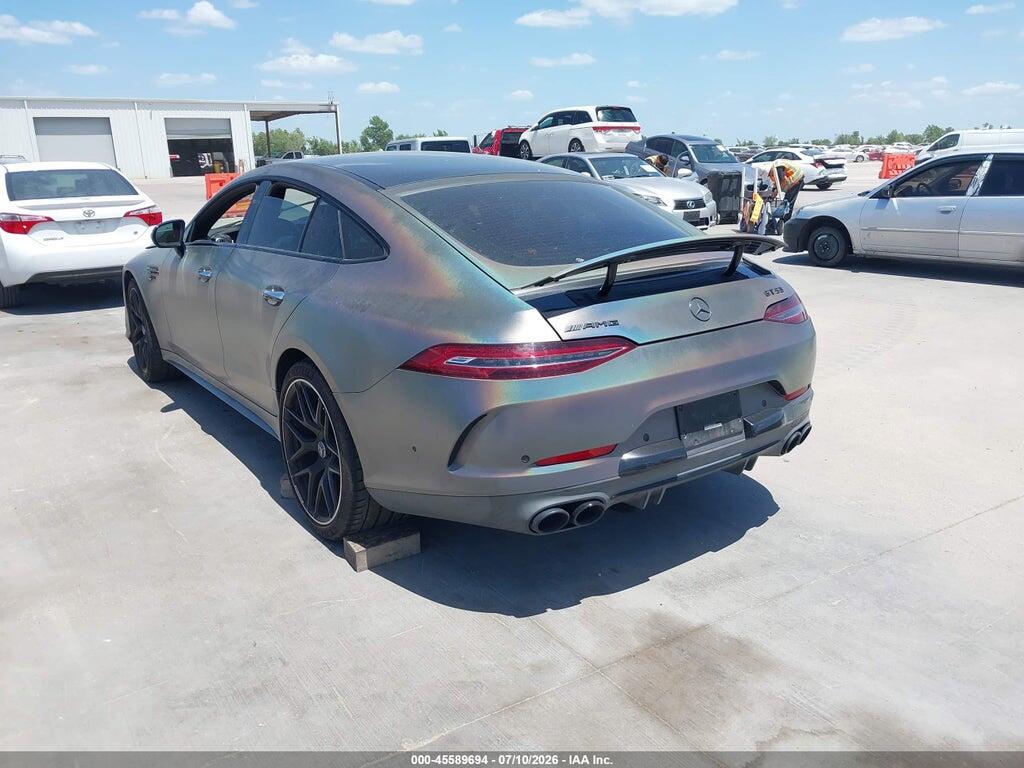 W1K7X6BB9NA045473 2022 MERCEDES-BENZ AMG GT 53 4-DOOR COUPE photo no. 3