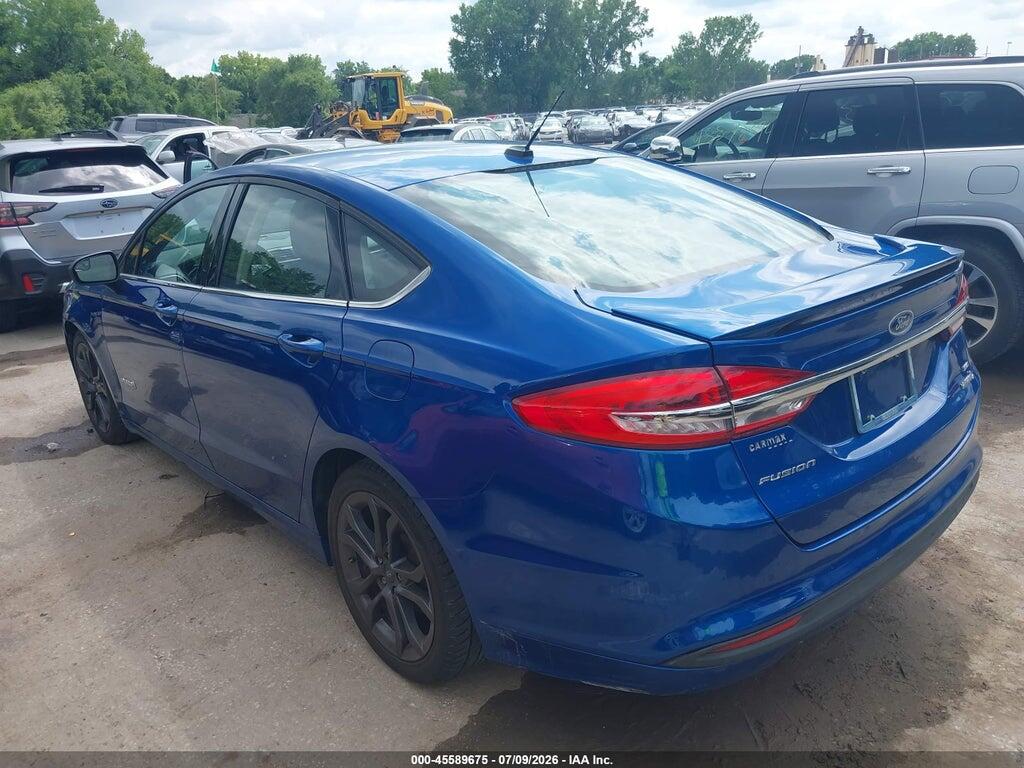 3FA6P0LU4JR169210 2018 FORD FUSION HYBRID photo no. 3