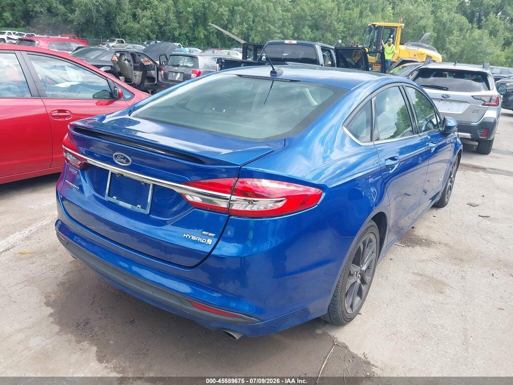 3FA6P0LU4JR169210 2018 FORD FUSION HYBRID photo no. 4