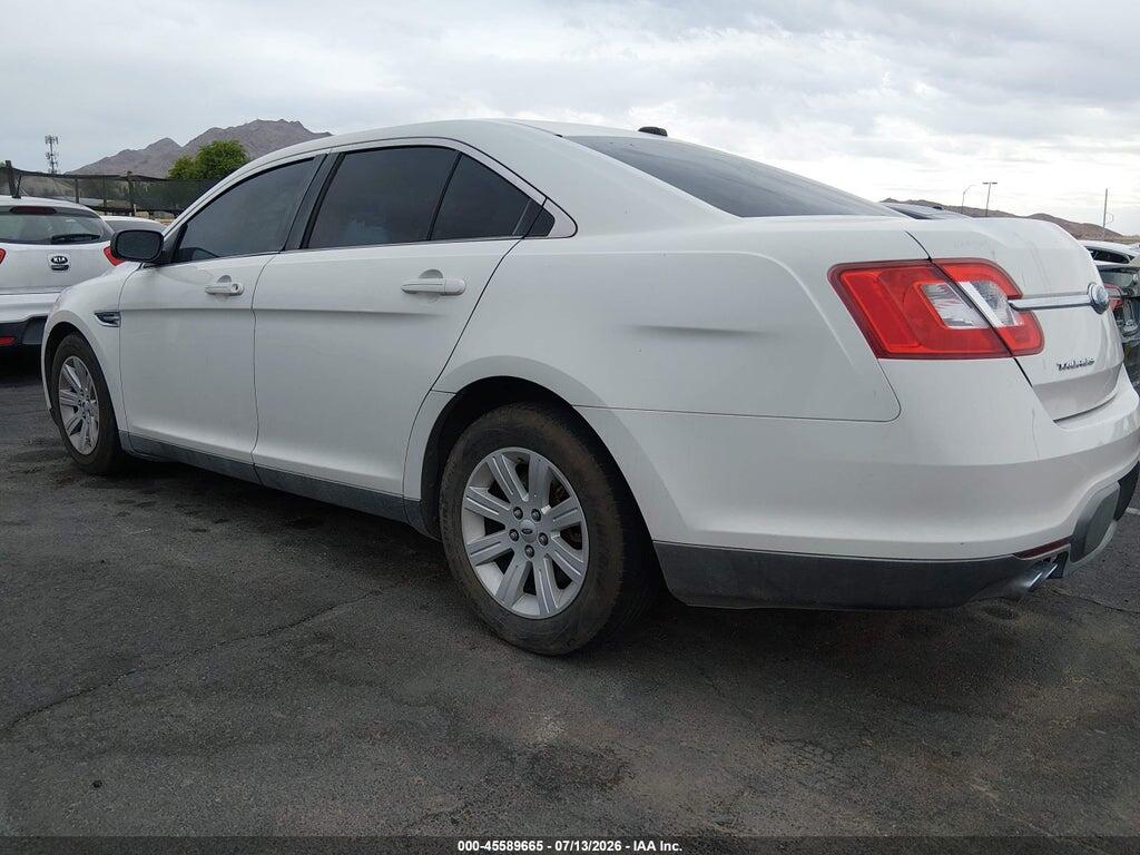 1FAHP2DW2AG161943 2010 FORD TAURUS photo no. 3