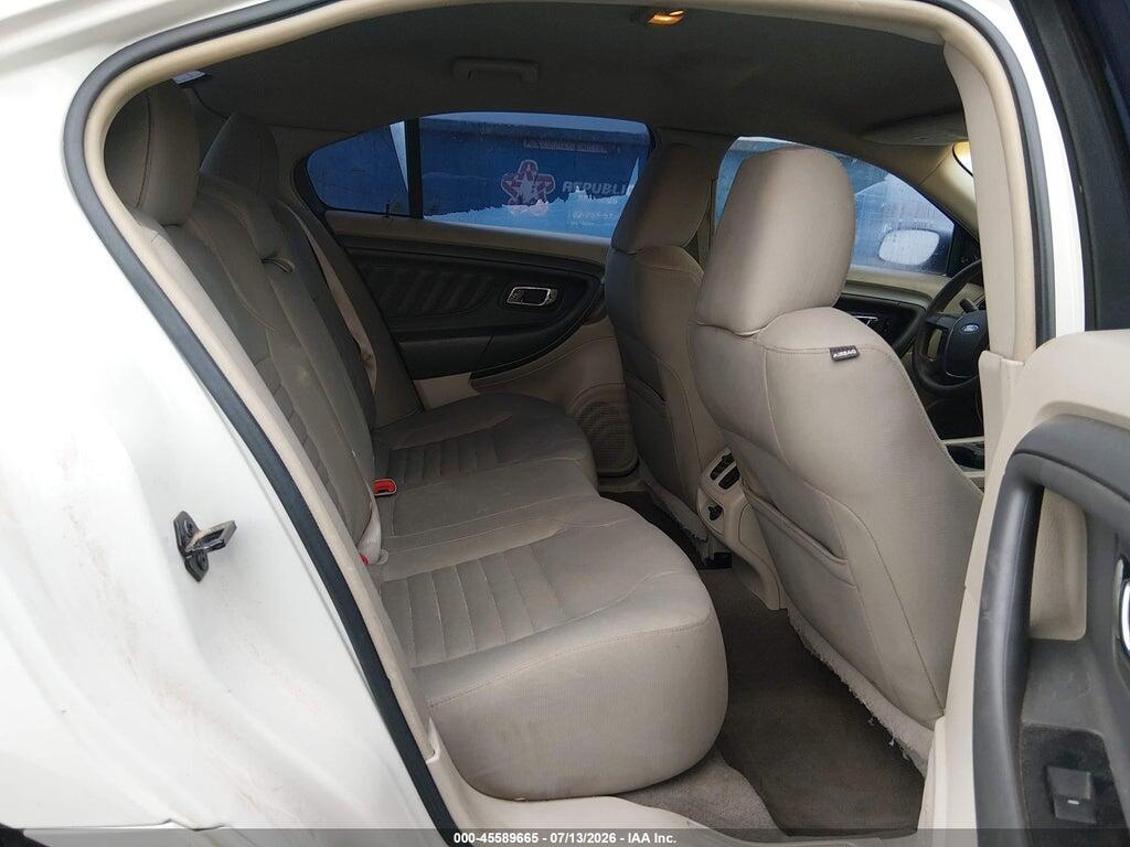 1FAHP2DW2AG161943 2010 FORD TAURUS photo no. 8